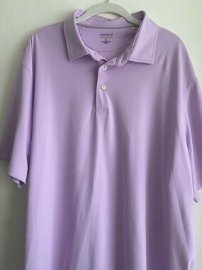 Daniel Cremieux Men's Lilac Polo Shirt - Short Sleeve